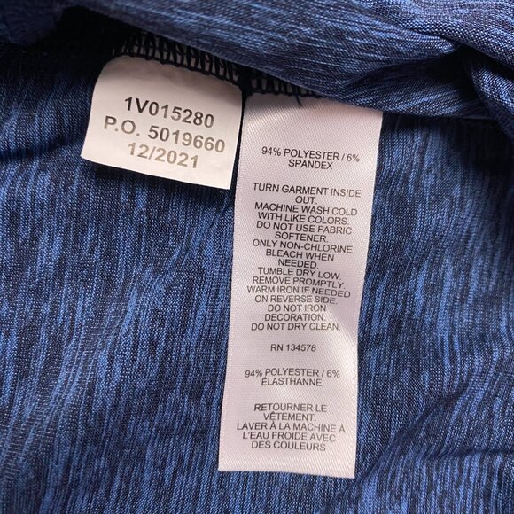 Vineyard Vines Performance Hoodie Men's Large Blue Stretch - Picture 10 of 10